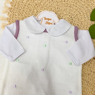 Saída de Maternidade Serenity - Lilás Saída de Maternidade Serenity - Lilás